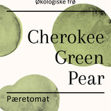 Cherokee Green Pear, økologiske tomatfrø