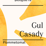 Gul Casady, økologiske tomatfrø