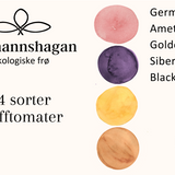 Frøpakke: 4 bifftomater, økologiske tomatfrø