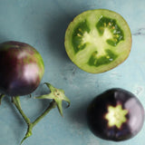 Blue Green Zebra, økologiske tomatfrø