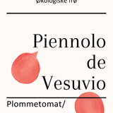 Piennolo del Vesuvio, økologiske tomatfrø