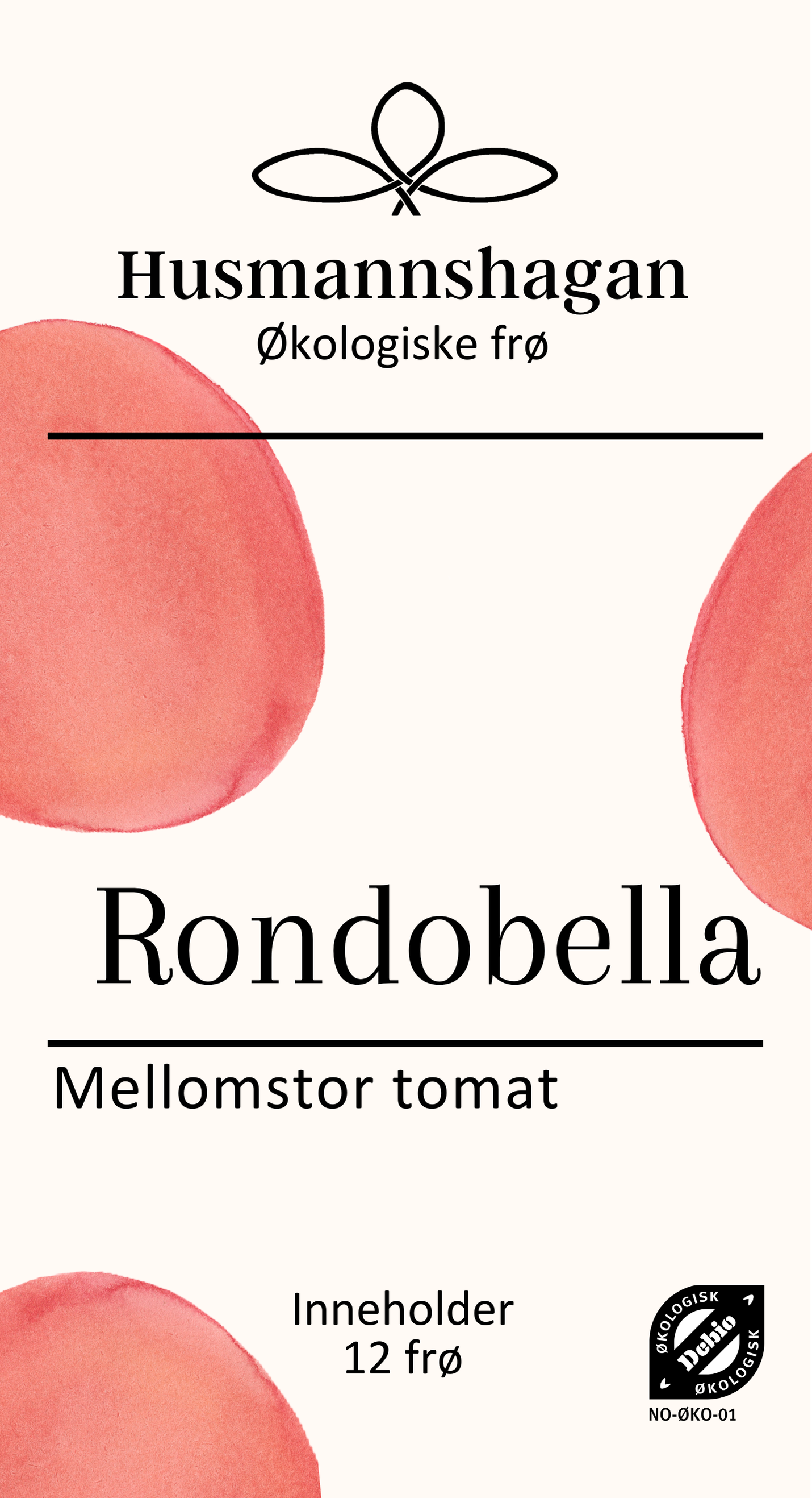 Bella Rondo Rondobella, økologiske tomatfrø – Husmannshagan