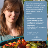 Gratis tomatwebinar: Dyrk dine egne tomater!